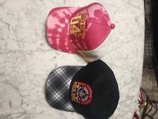 2 New with Tags Justice Girls Baseball Caps for one price free shipping Look 