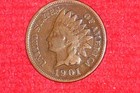 1901, Rare Old Antique, Indian Head Penny, (125 Years Old)... — photo 3