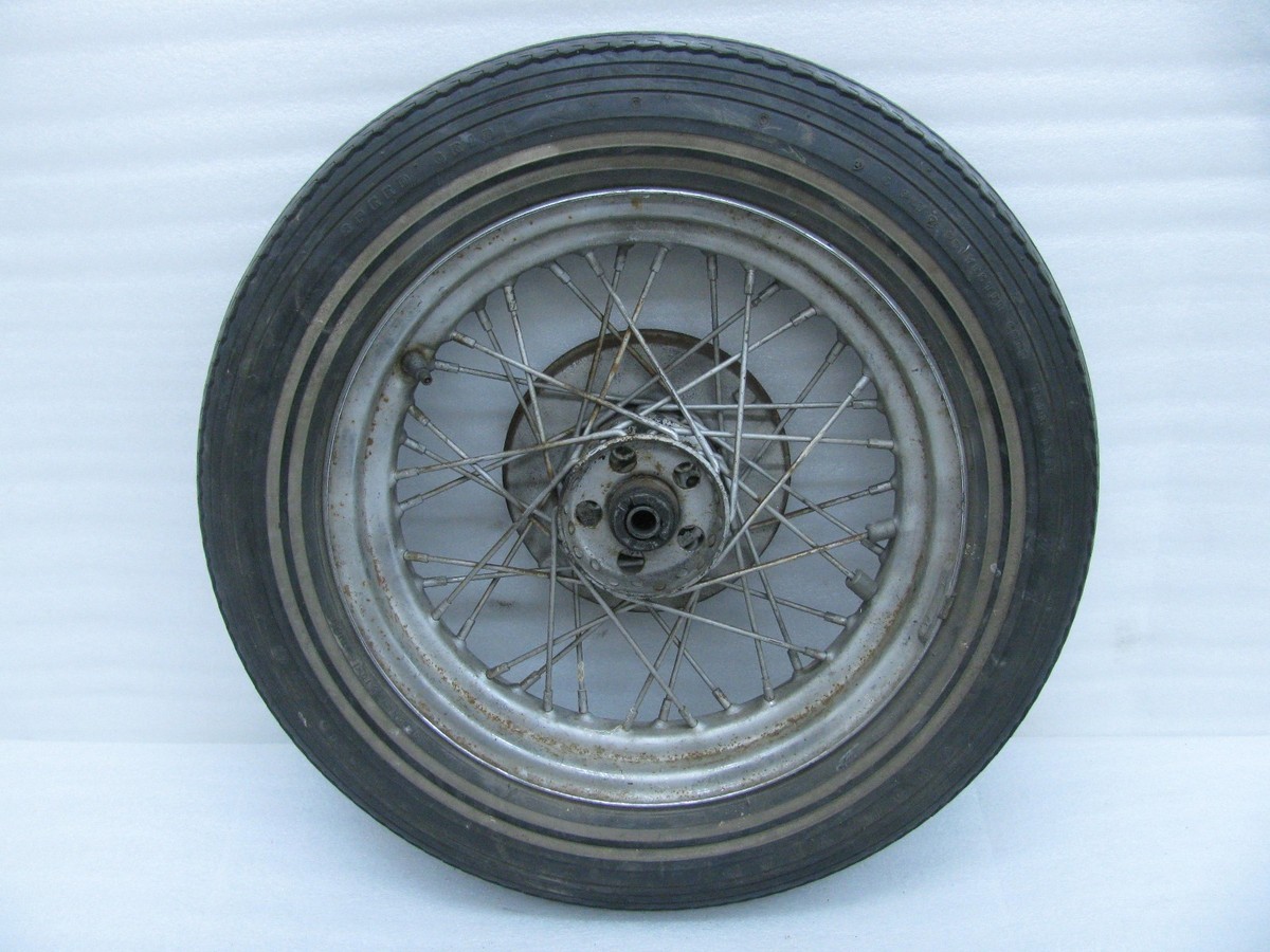 ハーレー 純正 16本キャスト ショベルヘッド ホイール チューブレス