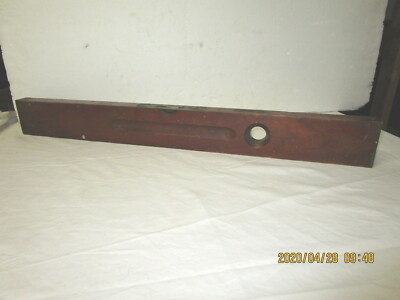 Vintage Stanley 28 inch wood level Pat 6-2-91 & 6-23-96 | eBay