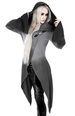 Jacke Kapuzenjacke Hoodie Gothic Nugoth Kapuze Restyle Sweatshirt XXL XXXL