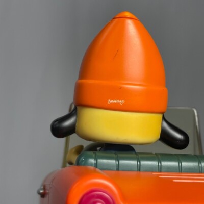 Parappa the Rapper Car Toy Figure Vintage 2001s TAKARA (working