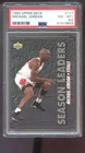 1993-94 Upper Deck #171 Michael Jordan PSA 8.5 Graded Card Season Leaders Steals