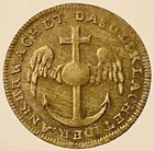 LOUIS XVI JETON LUD XVI D G FR ET NAV REX / DAS GLIK GETTONE TOKEN