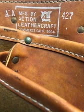 Vintage Action Leathercraft LA427 Super Swinger Tool Belt
