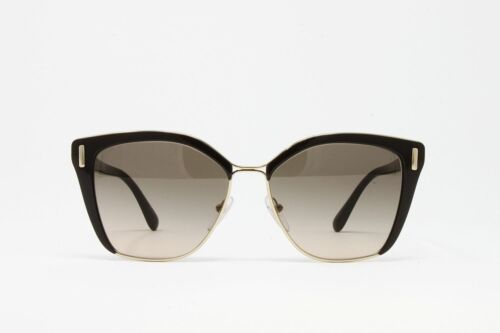 Prada Women's Sunglasses PR56TS DHO3D0 Brown Pale Gold 57mm New Authentic - Picture 3 of 6