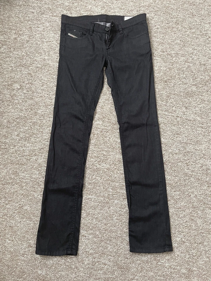 DIESEL Livy Stertch Black Jeans Size W 28 (UK 10 ) L 32 - Image 2 of 4