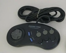 NEW Interact 6 Button Super Game pad Controller for Sega Genesis & Sega CD