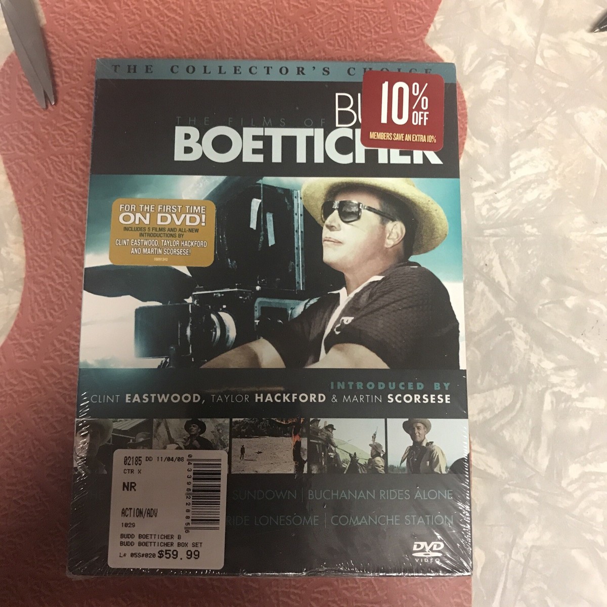 The Films of Budd Boetticher DVD Box Set Factory Sealed Brand New