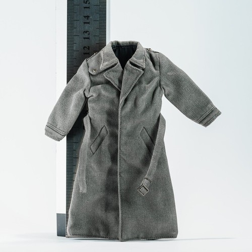 Unique Long Trench Coat For 6" Male Action Figure NW GW ML Soldier 1/6 Scale - Picture 14 of 15
