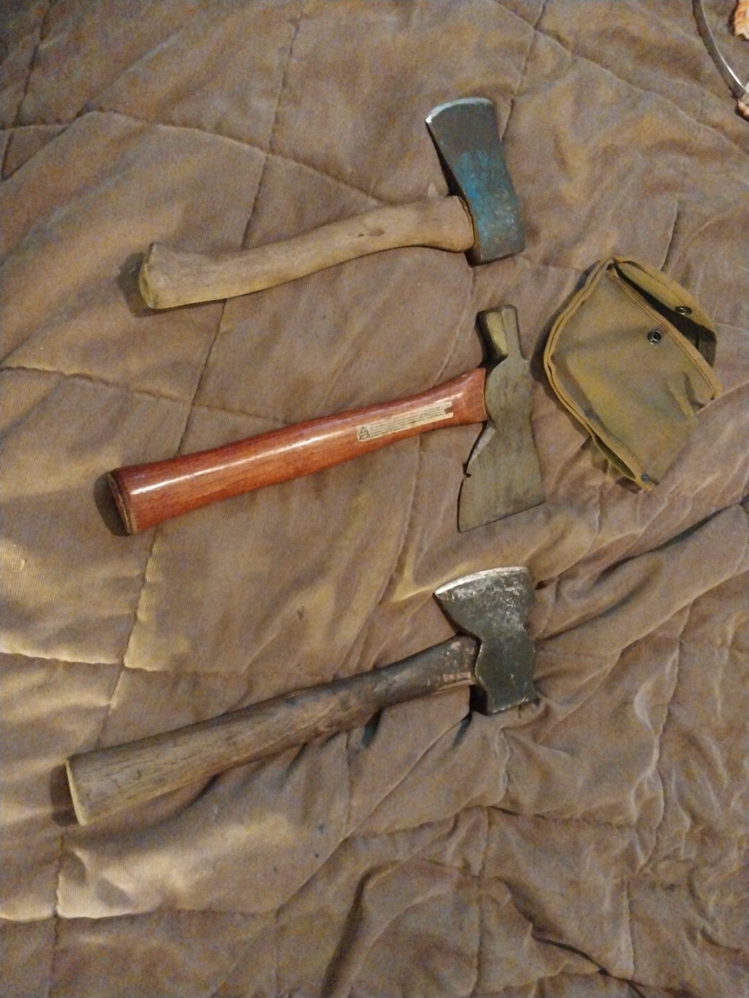 Lot of 3 Vintage Hatchets Plumb, Craftsman, Sweden, one Unkown ! eBay