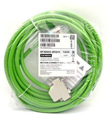 SIEMENS 6FX8002-2EQ10-1AG0 Signalleitung, Länge: 6 m, NEU, unbenutzt