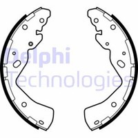 Delphi Bremsbackensatz Bremsbacken Hinten FüR Ford Ranger TKE Nissan NP300