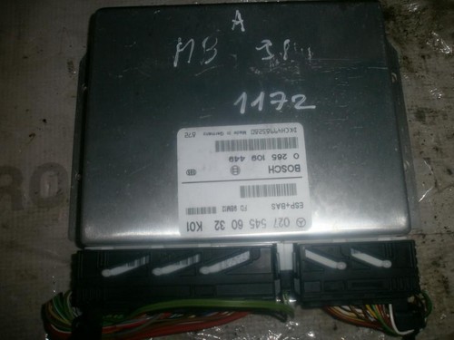 Mercedes-Benz A-CLASS 1998 ABS Computer 0275456032, 0265109449 #8907-59