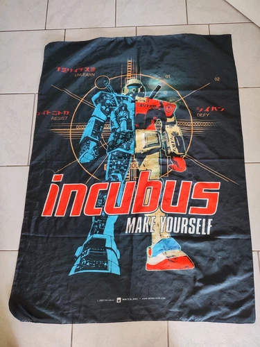 Drapeau Incubus - Robot Heart Rock Métal