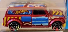 Hot Wheels 2015 HW City '67 Austin Mini Van Red 1:64 CFH47