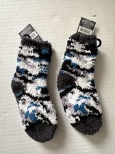 Kids Socks West Loop Cozy With Grippers Age 3-5 Years NWT 2 Pair