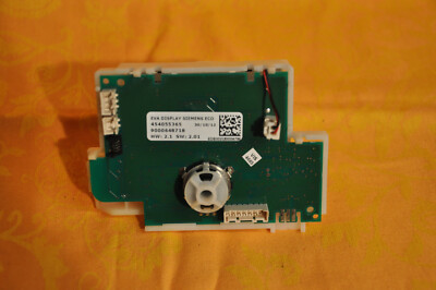 Ersatzteil Siemens EQ 7 Plus Silver Steel  =  Display-Modul mit Tasten und Knopf