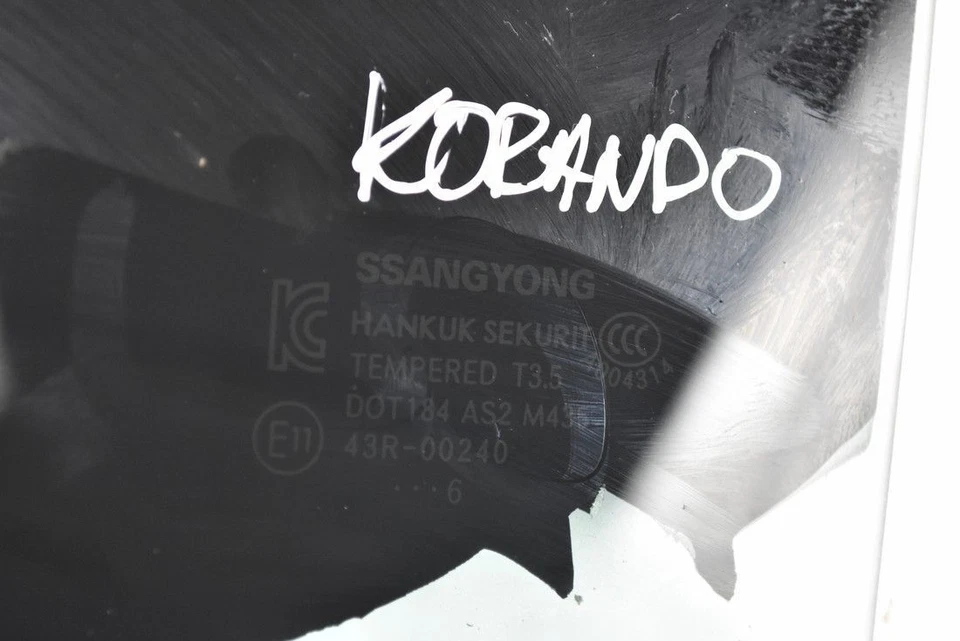 Seitenscheibe Türscheibe Hinten Links 2280192 SSANGYONG KORANDO III Ab 2013 2017 - Bild 2 von 2