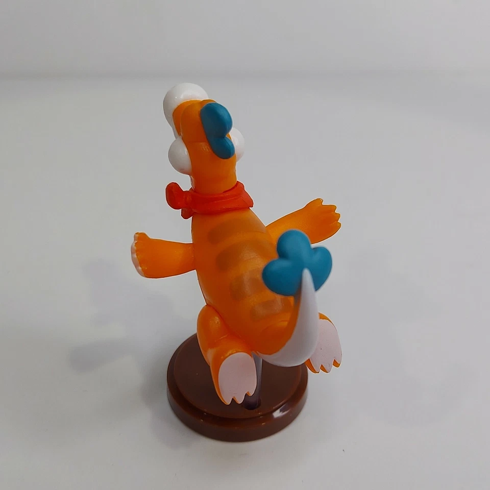 Minifigura Super Mario 3D World Fury 2" Plessie Choco Egg Gashapon Furuta Foto 3 de 4