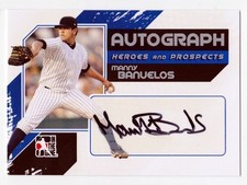 Manny Banuelos 2011 In the Game ITG AUTOGRAPH Yankees #A-MB