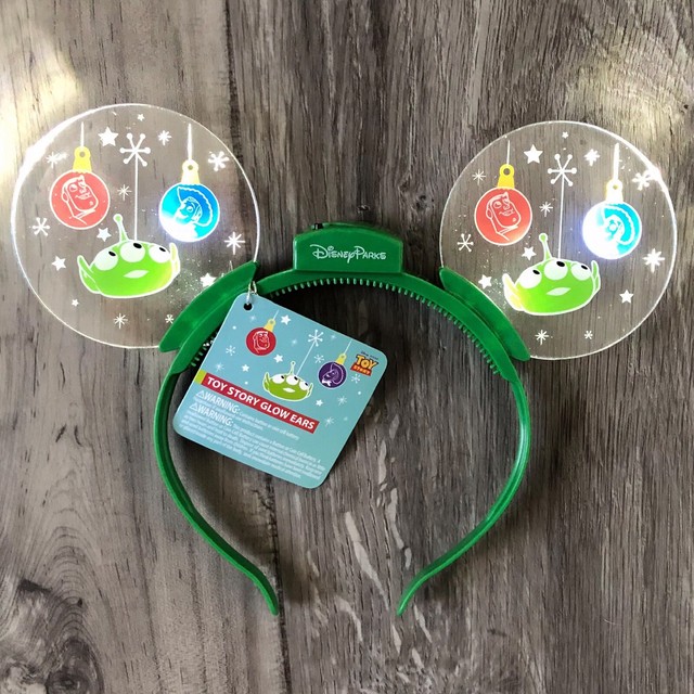 Disney Parks Holiday Toy Story Woody Buzz Lightyear Alien Light Up Ears New eBay