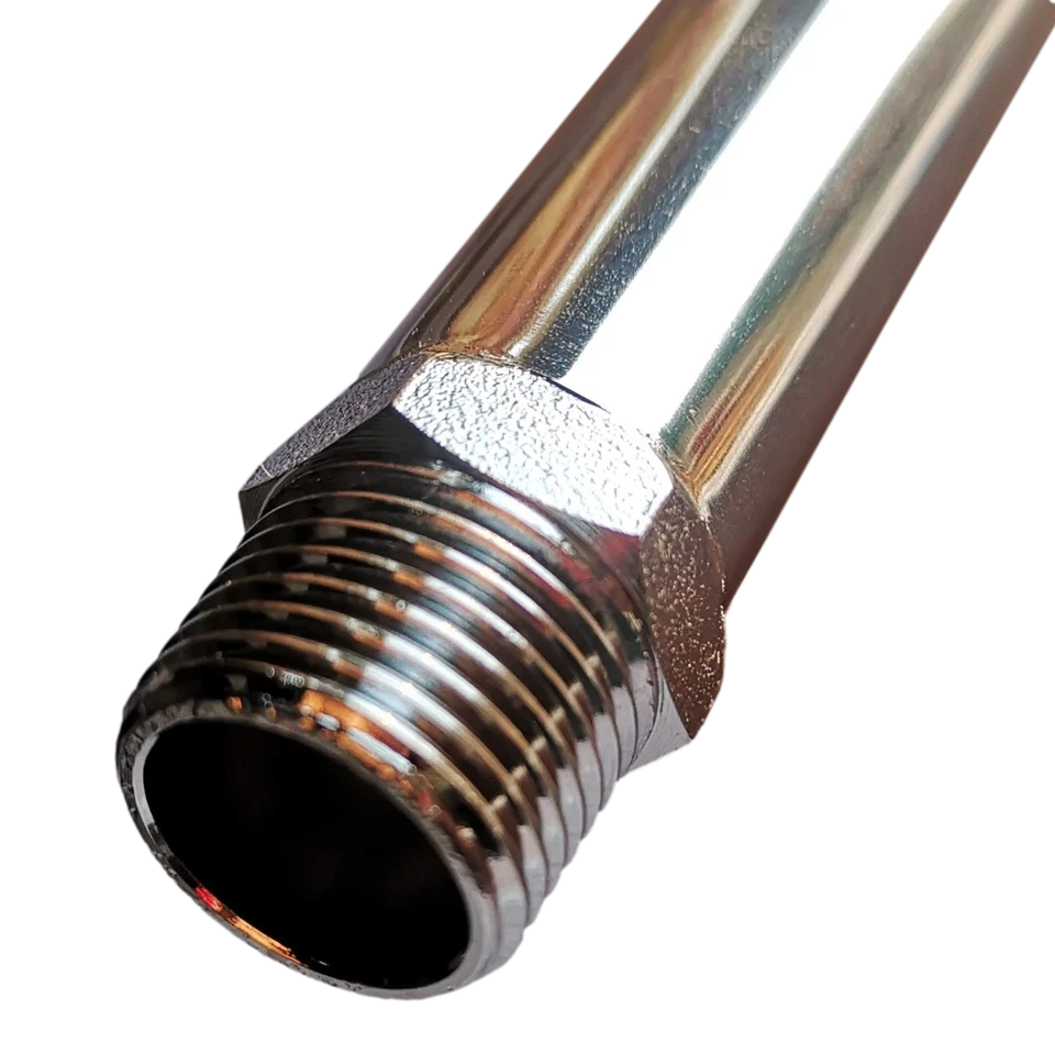 1 Pack 10" Anti-Siphon Frost Free Sillcock,1/2" Male NPT X 3/4" GHT Garden Valve - Image 2 of 2