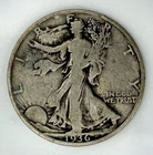1936 S Walking Liberty Silver Half Dollar