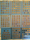 3 Lincoln Coin Albums  210 coins 1909 - 1988 UNC BU  few mixed condition lot A14