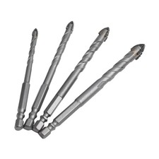 Drill Bit Set 4pcs for Precision Glass Tile and Hard Material Drilling