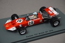Spark Surtees F1 Ts7 N 20 British Gp 1970 John Surtees 1:43 S5400