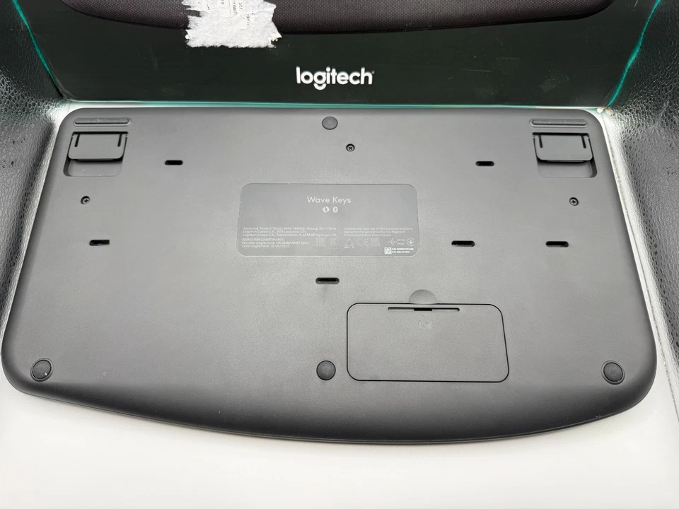 Logitech – Wave Keys, ergonomische Tastatur Bluetooth QWERTZ *2 TASTEN DEFEKT* - Bild 3 von 4