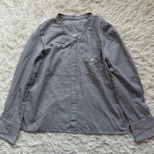 Margaret Howell Cotton Pinstripe Grey Size 1