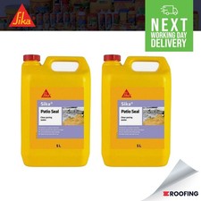 2x Sika Patio Seal, Easy to Apply Water Based Sealer 5L Paving Sealer EVERBUILD