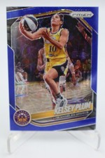 2025 Panini WNBA Prizm #59 Kelsey Plum Prizm Blue Velocity Los Angeles Sparks
