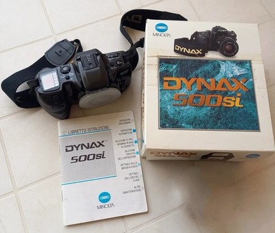 Minolta Dynax 500si Spiegelreflexkamera + Tamron AF 80-210mm