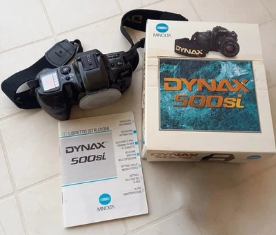 Minolta Dynax 500si SLR Reflex + Tamron AF 80-210mm - Imagen 1 de 4