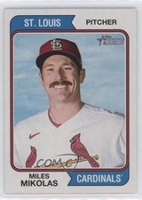 2023 Topps Heritage Miles Mikolas #393 s6a