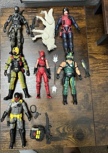Hasbro GI Joe Classified Lot! MISSING ACCESSORIES MIX with Random Accessories
