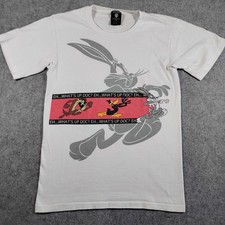 Vintage 1997 Warner Bros Studio Store Looney Tunes Bugs Bunny T-Shirt Mens Small