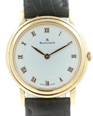Blancpain Villeret Ultra Slim   Ref. 0022-1418-55   18K Gold   28 mm  