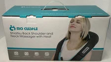 MO CUISHLE Shiatsu Back Shoulder and Neck Massager with Heat NEW