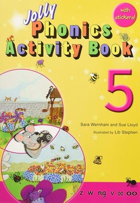 Libro - Wernham, Sara - Jolly Phonics Activity Book 5: In Precursive Letters (B