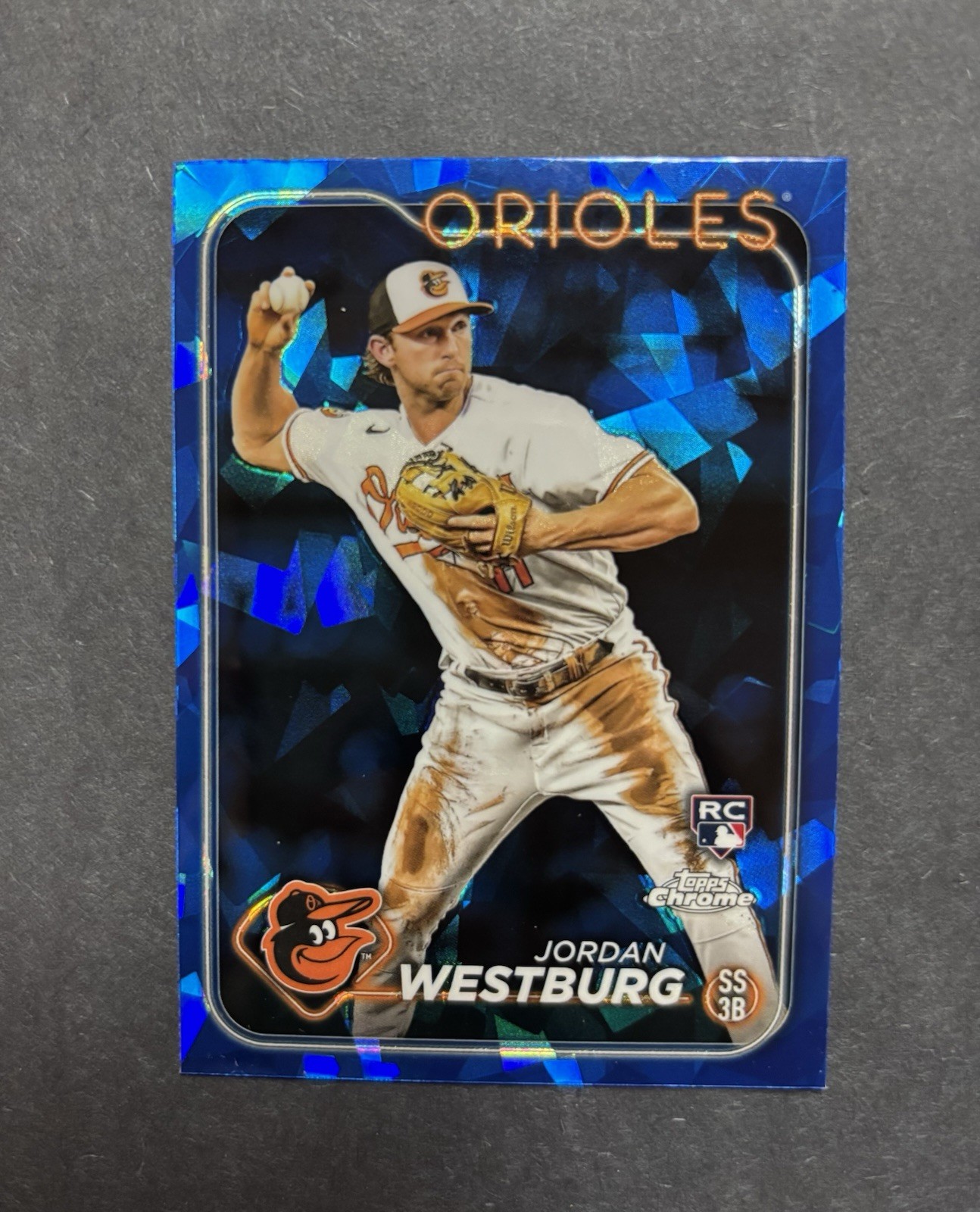 Jordan Westburg 2024 Topps Chrome Sapphire Edition RC Baltimore Orioles #66