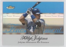 2007 Topps Finest Rookie Moments Blue Refractor /299 Kenji Johjima #RFM-KJ 0gm