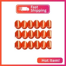 10mm, 8mm 6mm Cat's Eye Bead Strands Grade A Fiber Optic, 32 Colors to Choose