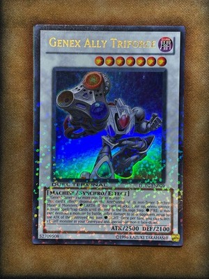 Yugioh Genex Ally Triforce DT04-EN089 Duel Terminal Ultra Rare LP