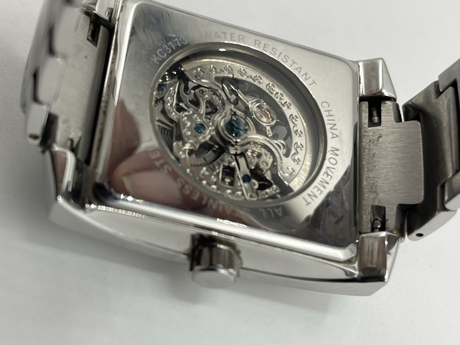 Kenneth Cole Automatic Self Winding Skeleton Watc… - image 10
