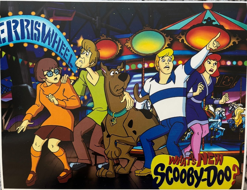 What's New Scooby Doo 8 1/2" x 11" Glossy Pix for Framing - All Characters!
