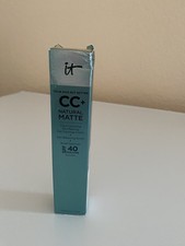 CC+ Natural Matte LSF 40 UVA/UVB Sonnencreme it Kosmetik midium 1,08 Oz.